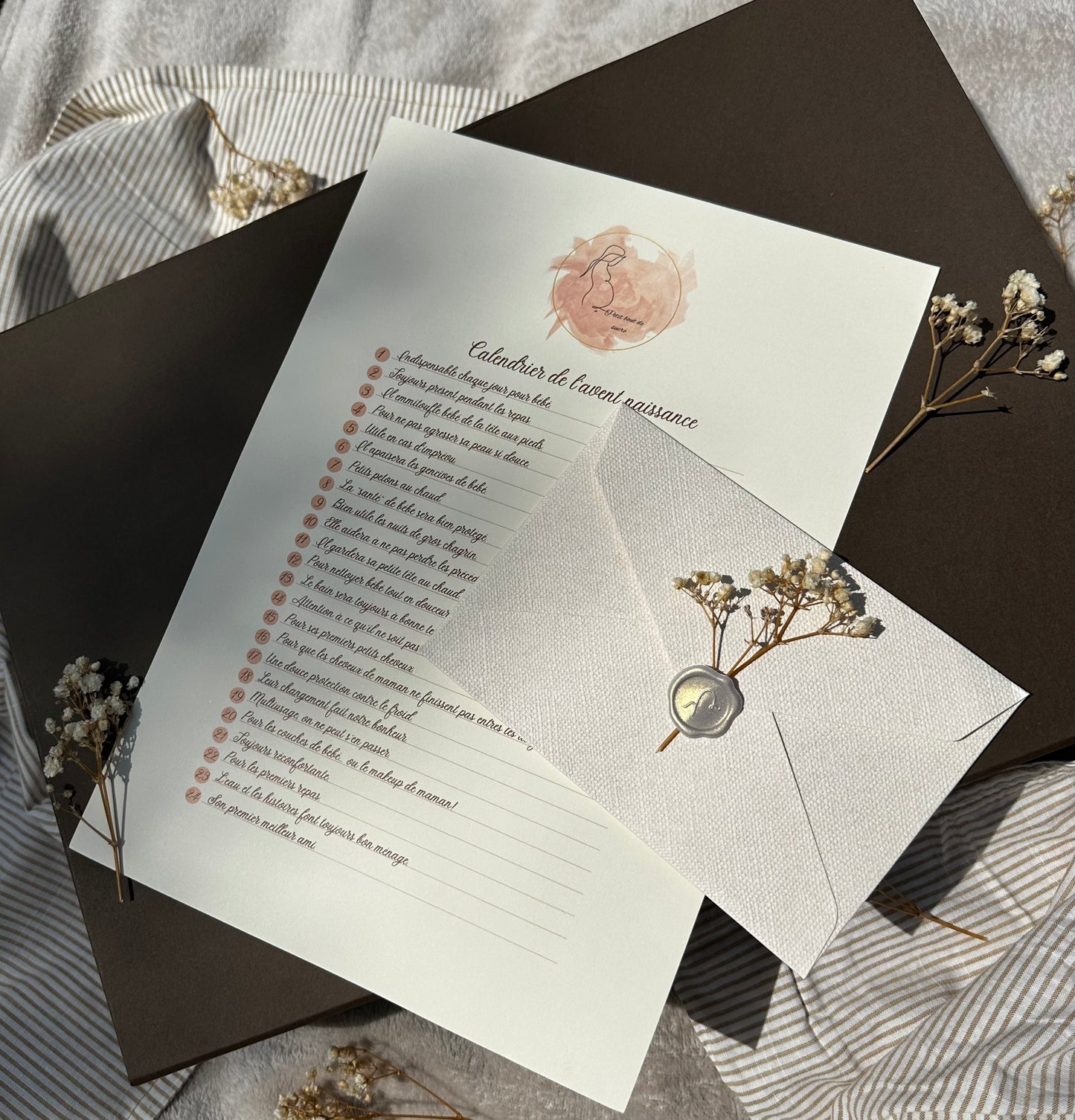 Calendrier de l’Avent naissance – L’idée cadeau qui fait fondre toutes les futures mamans