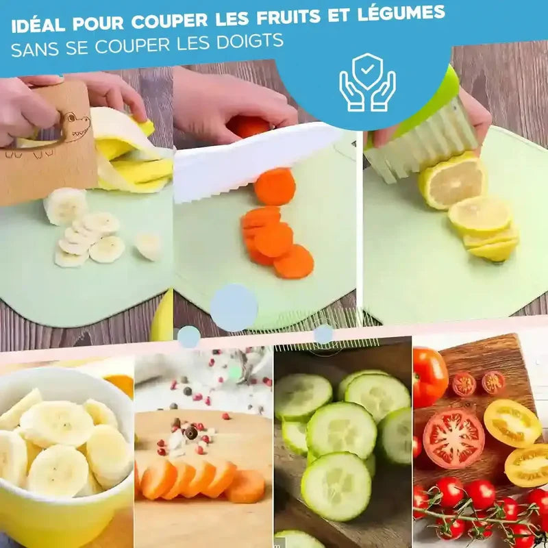 Set de chef pour tout-petits - Encouragez vos enfants à s'amuser en cuisine