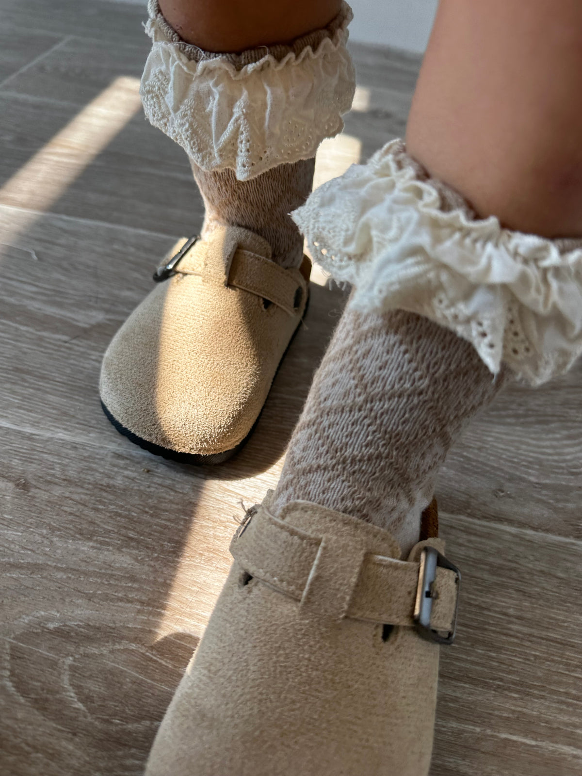 Paire de chaussette dentelle