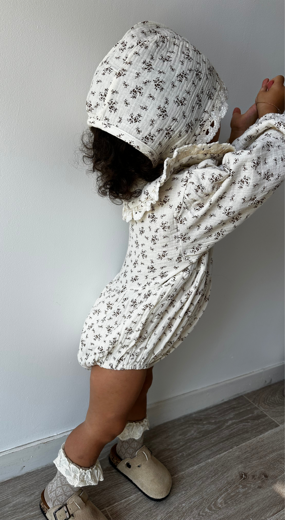 Barboteuse & bonnet Louane