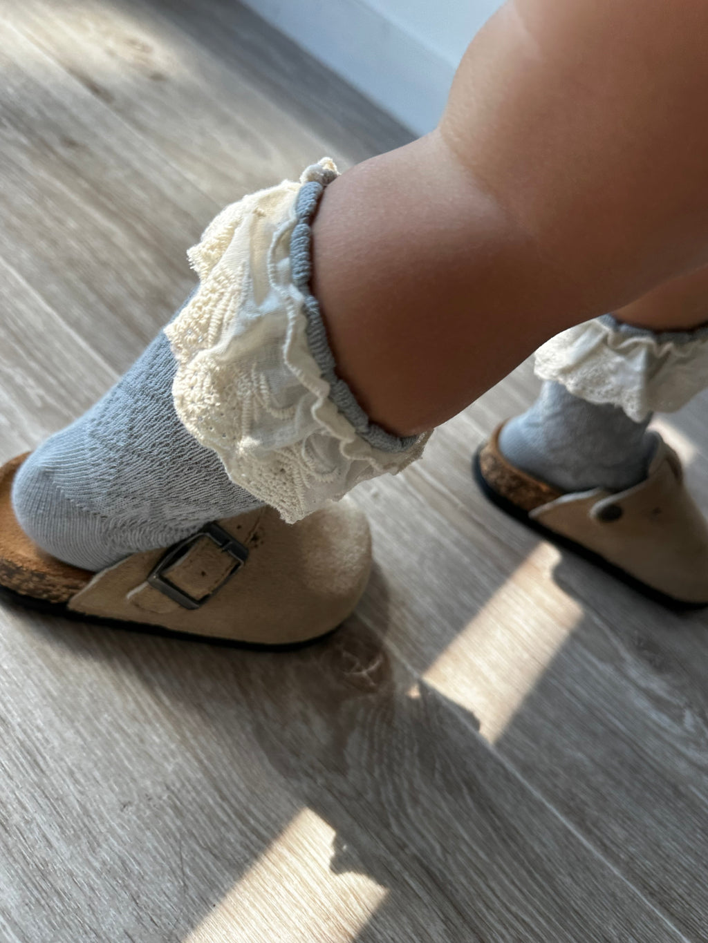 Paire de chaussette dentelle