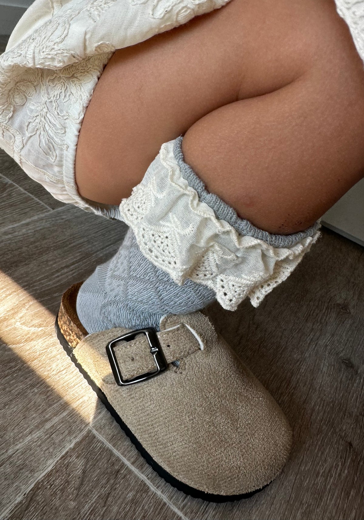 Paire de chaussette dentelle