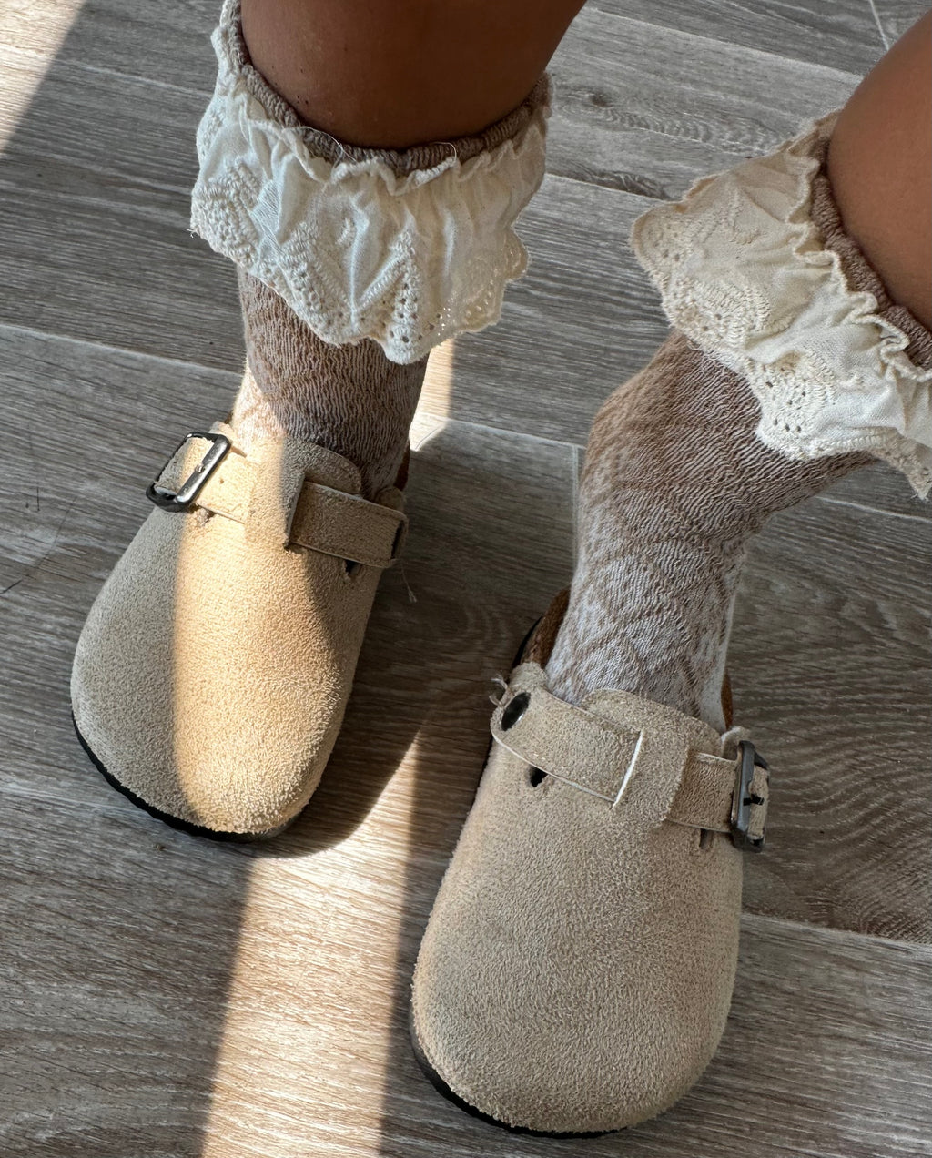 Paire de chaussette dentelle