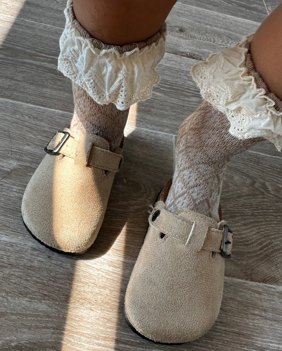 Paire de chaussette dentelle