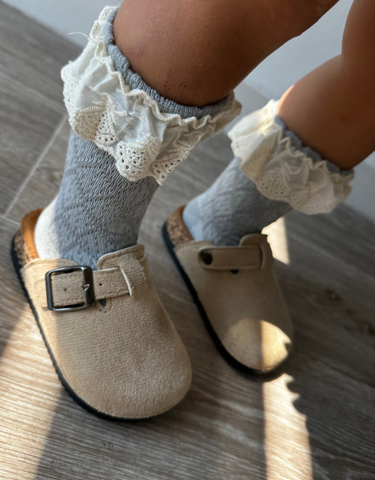 Paire de chaussette dentelle