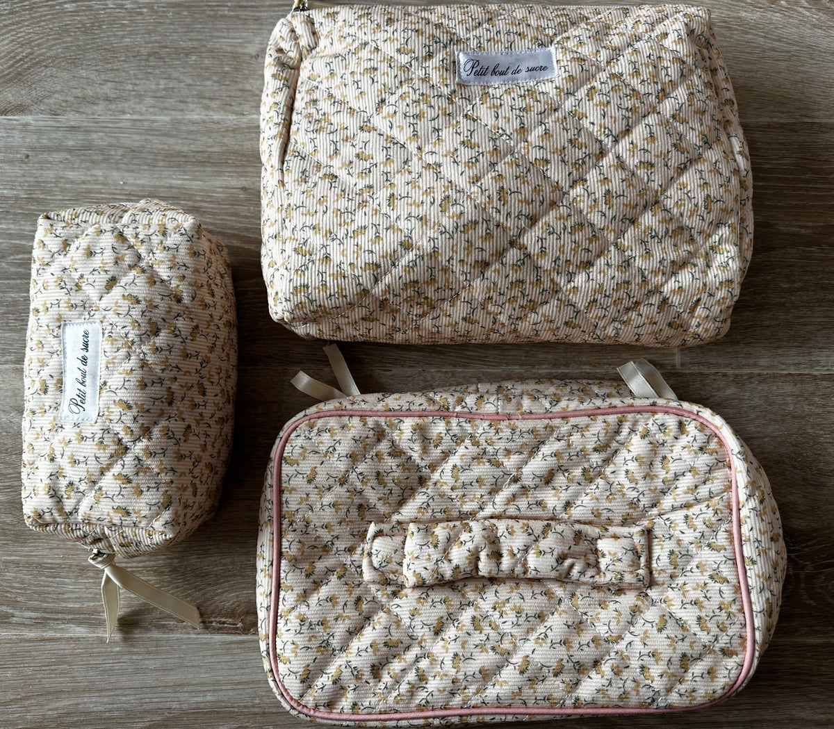 Trio de trousse Petit béguin