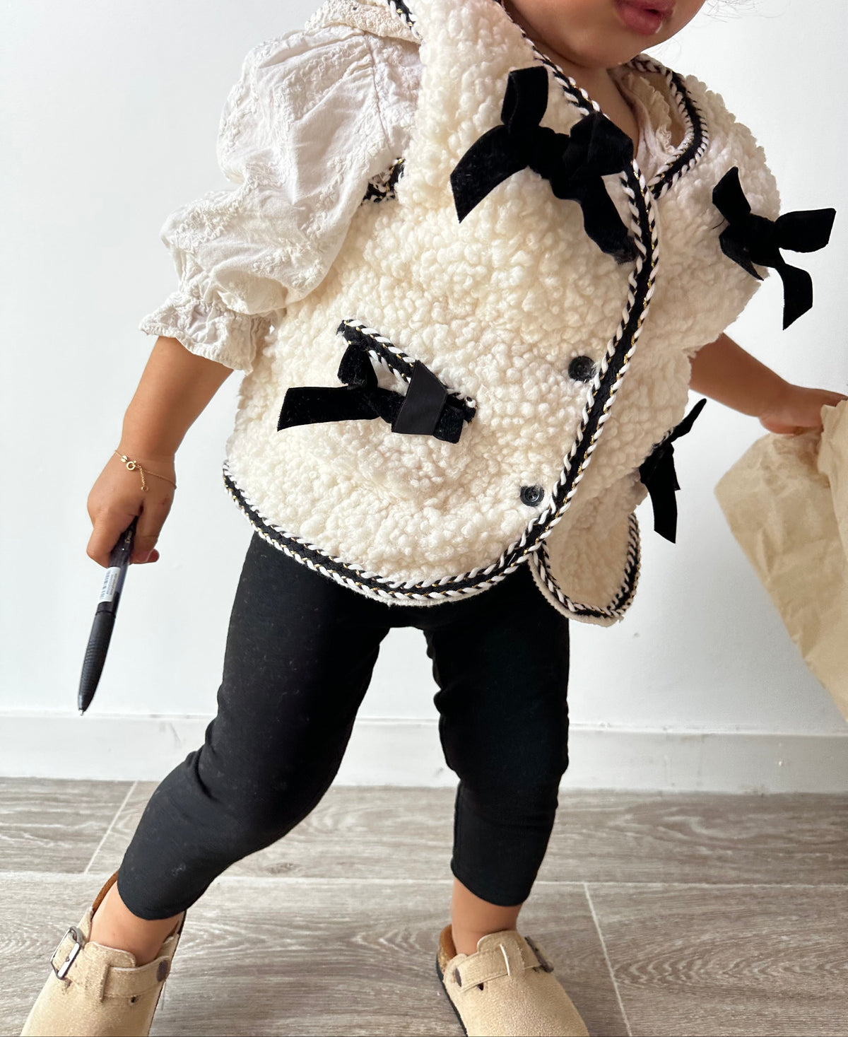 Veste sans manche Petite Lucie